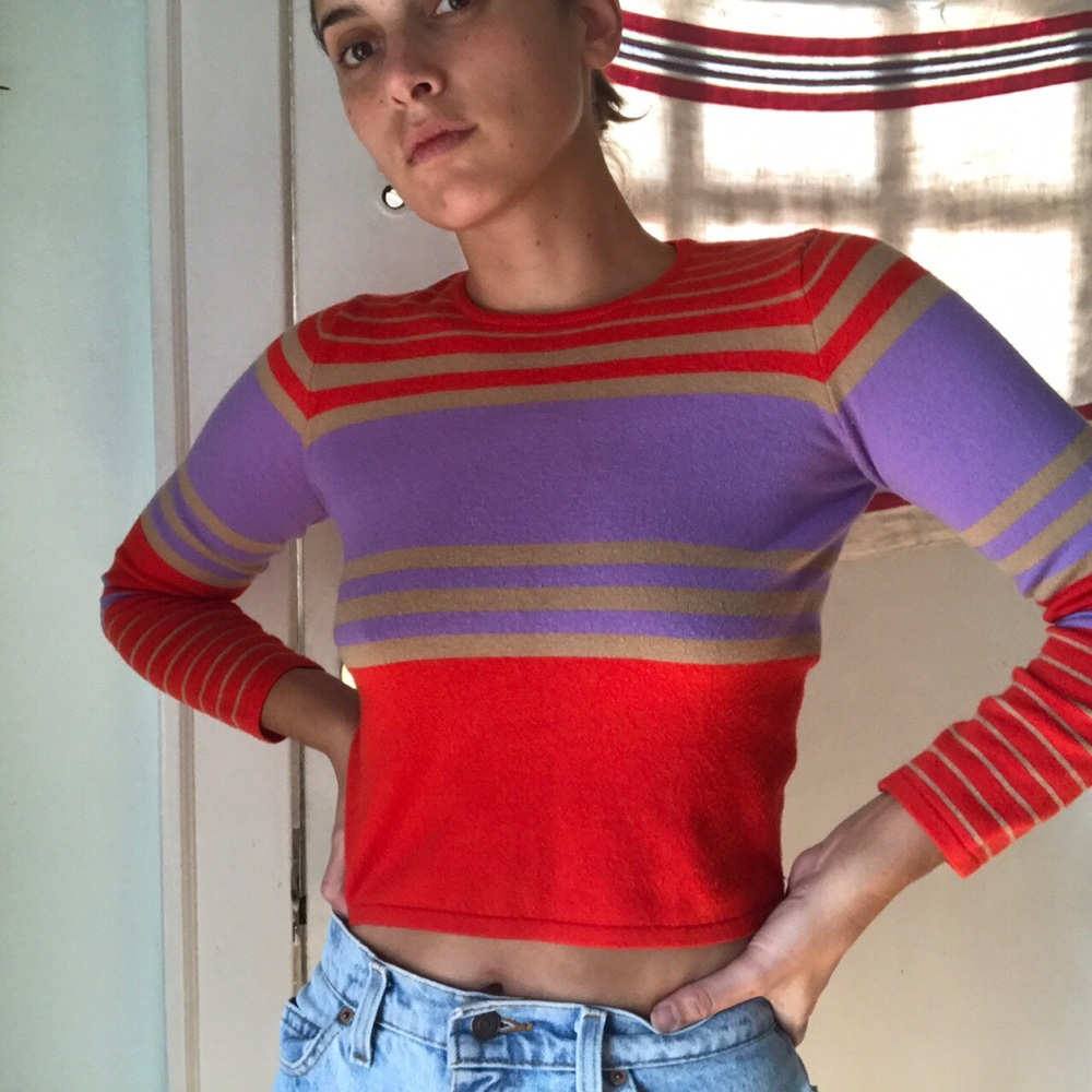 Sisley cropped sweater